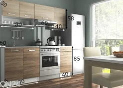 Keittiökalusteet 180 cm