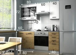 Keittiökalusteet 180 cm