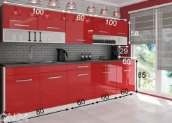 Keittiökalusteet 260 cm