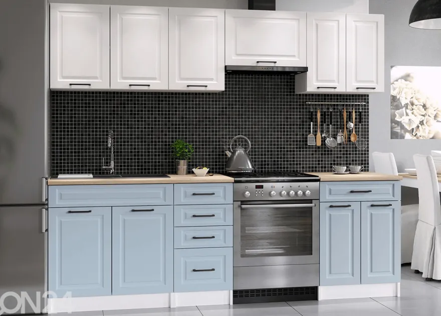 Keittiökalusteet 240 cm