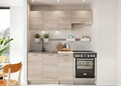 Keittiökalusteet Melani 180 cm + LED
