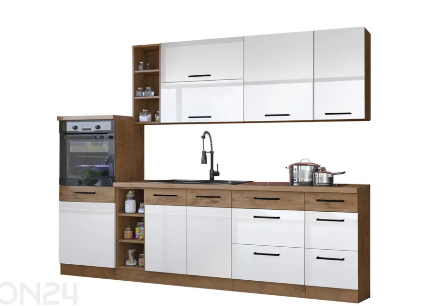 Keittiökalusteet Vigo IV 270 cm