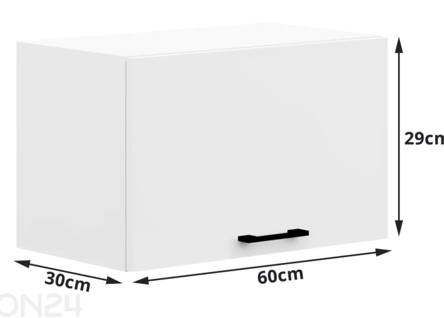 Keittiökalusteet Visby 270/300 cm