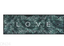 Keittiön matto Cook & Wash Love What You Cook