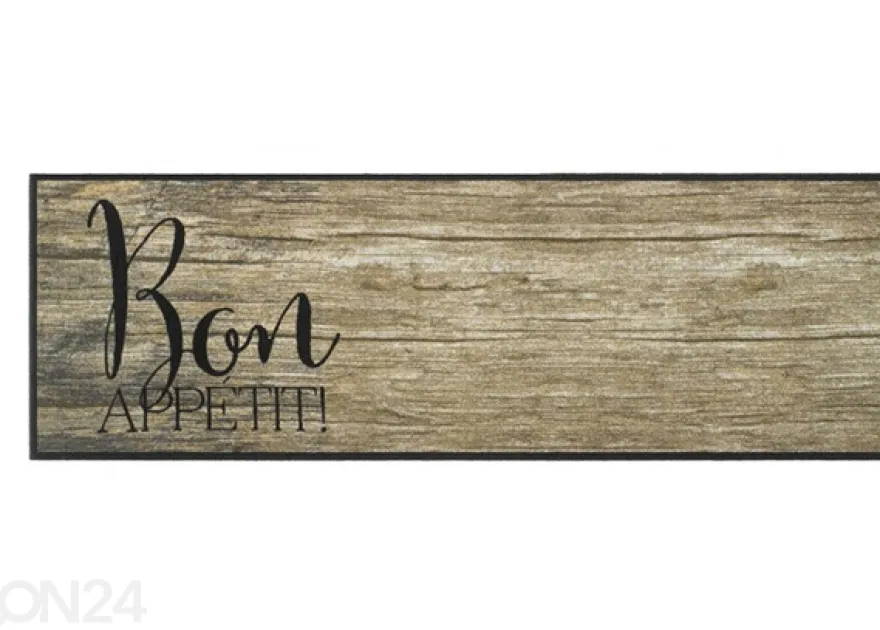 Keittiön matto Cook & Wash Wood Bon Appetit