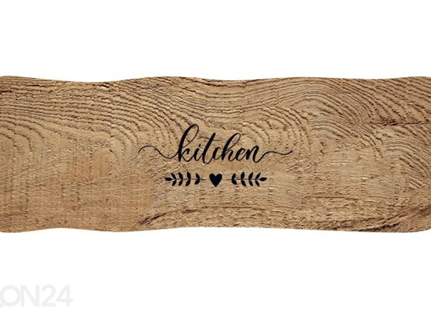 Keittiön matto Wood Shape 50x150 cm