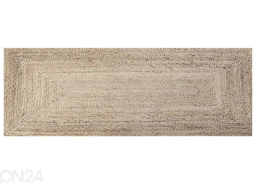 Keittiön matto Woven Square Natural 50x150cm