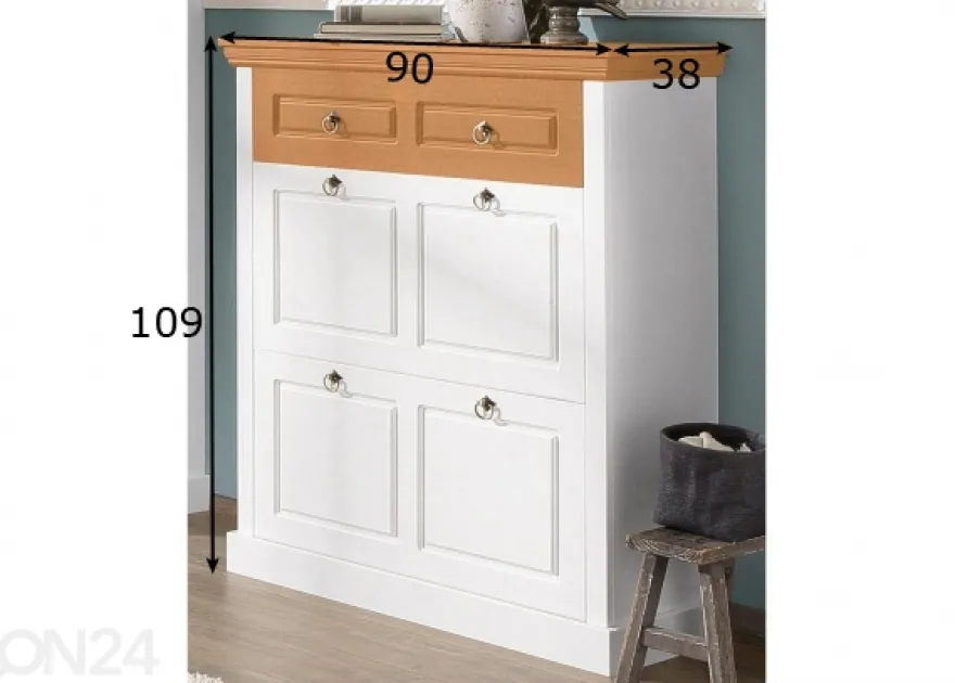 Kenkäkaappi Basilico 90 cm