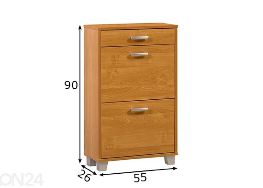 Kenkäkaappi 55 cm