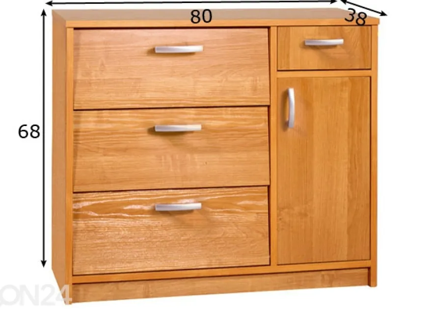 Kenkäkaappi 80 cm