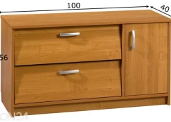 Kenkäkaappi 100 cm