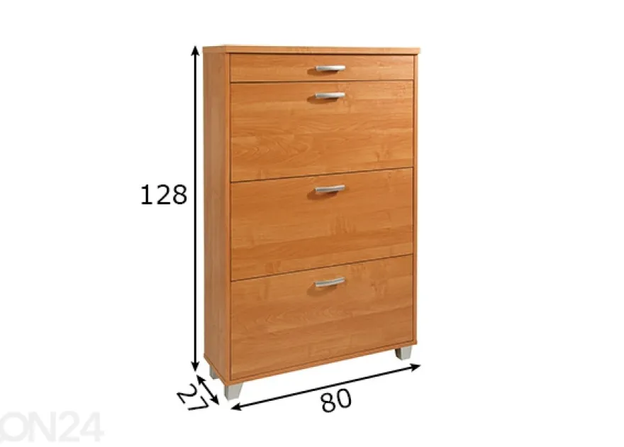 Kenkäkaappi 80 cm