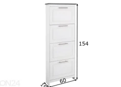 Kenkäkaappi Lucas 60 cm