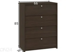 Kenkäkaappi Silas 66 cm