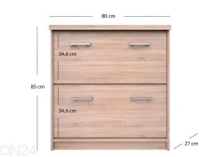 Kenkäkaappi Top mix 80 cm