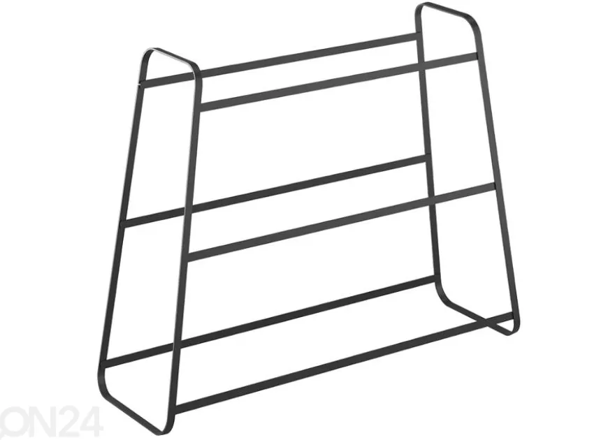 Kenkäteline Derby 3, 52x18x45 cm, musta