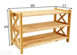 Kenkäteline Felix 2, luonnollinen mänty