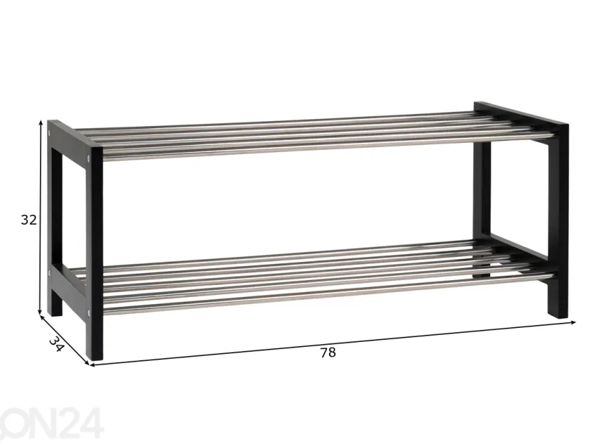 Kenkäteline Palmi 78 cm