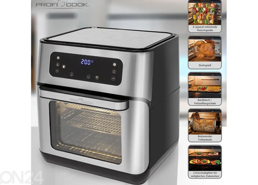 Kiertoilmakypsennin ProfiCook PCFR1200