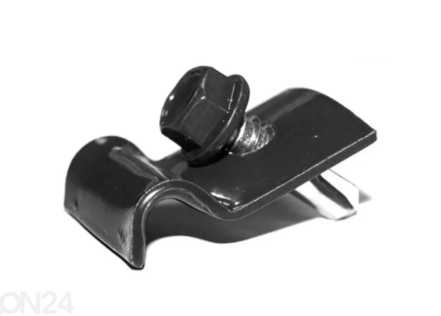 Kiinnikelangan kiinnike ja ruuvi RAL7016 6 kpl
