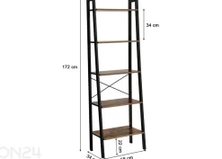 Kirjahylly 172 cm