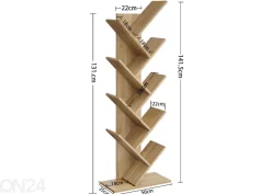 Kirjahylly 141,5 cm