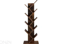 Kirjahylly 141,5 cm, ruskea