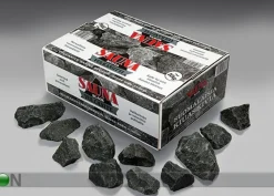 Kiuaskivet vulkaniitti 5-10 cm, 20 kg