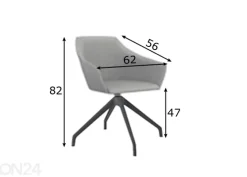 Kääntyvä asiakastuoli Wind Swiss