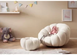 Kääntyvä nojatuoli ja rahi Blossom