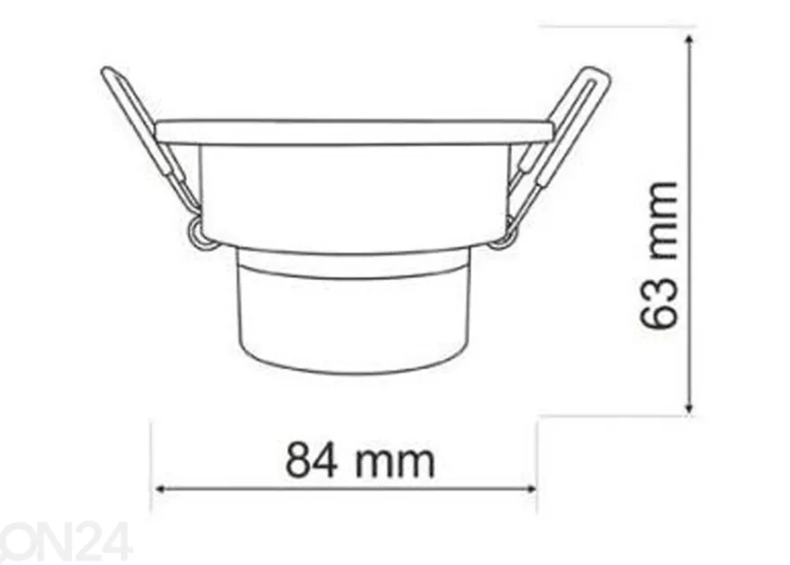 Kohdevalaisin Sun Olal LED, 2 kkpl