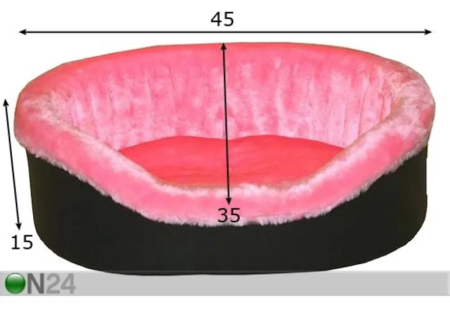 Koiran peti Josie 45 cm