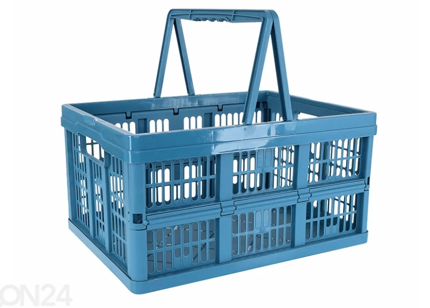 Kokoontaitettava säilytyslaatikko kantosangoilla 18,5 L