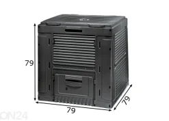 Kompostori alustalla Keter 470 L