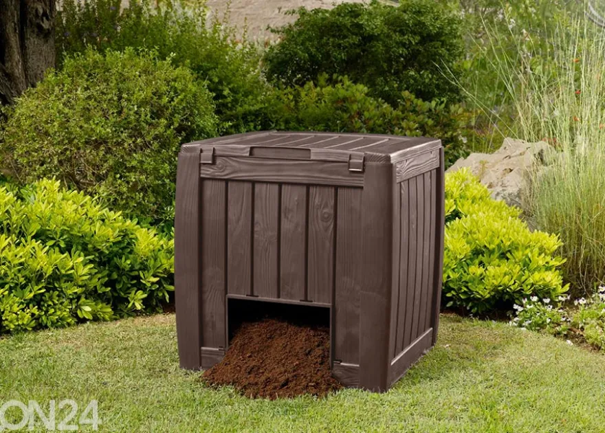 Kompostori Keter Deco alustalla 340 L