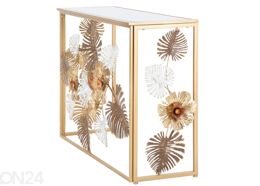 Konsolipöytä Glam Floris 113 cm, kirjava