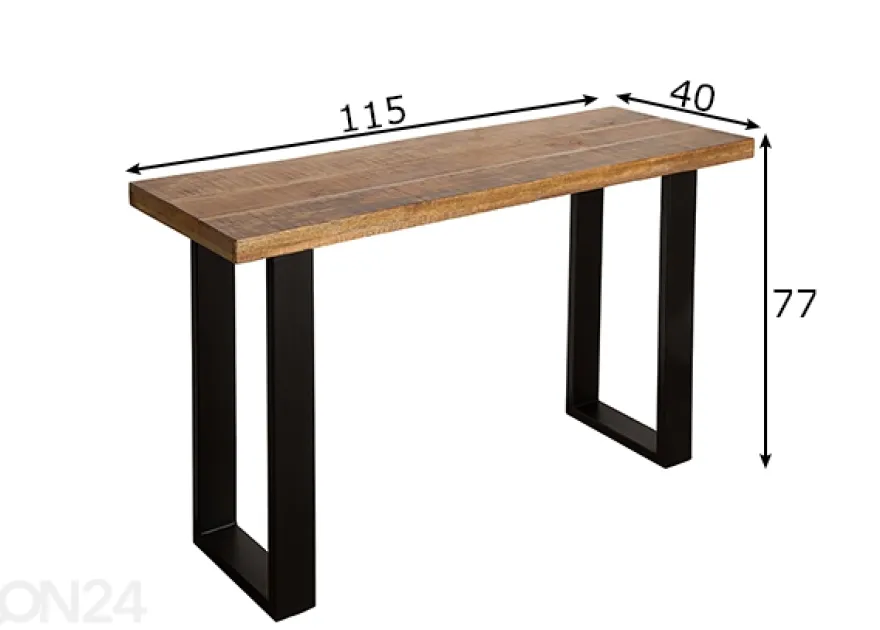 Konsolipöytä Iron Craft