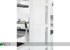 Korkeakiilto hylly / väliseinä 200x200 cm