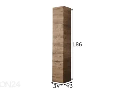 Korkea kylpyhuoneen kaappi 943