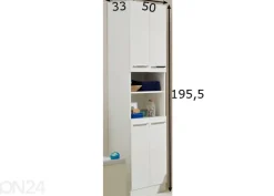 Korkea kylpyhuoneen kaappi 335