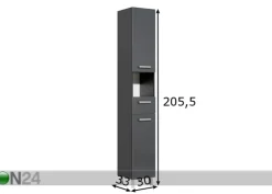 Korkea kylpyhuoneen kaappi 311