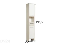 Korkea kylpyhuoneen kaappi 350