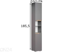 Korkea kylpyhuoneen kaappi 357