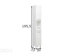 Korkea kylpyhuoneen kaappi 312