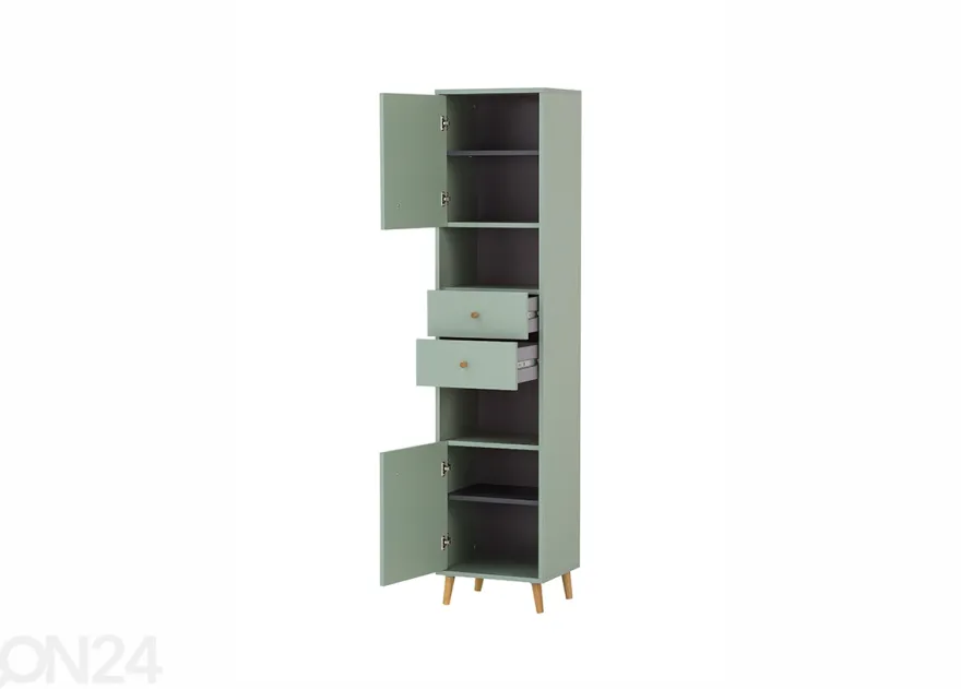Korkea kylpyhuoneen kaappi Bjarne 40 cm