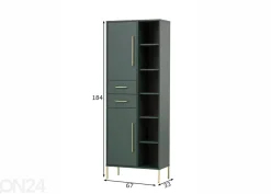 Korkea kylpyhuoneen kaappi Kent 67 cm