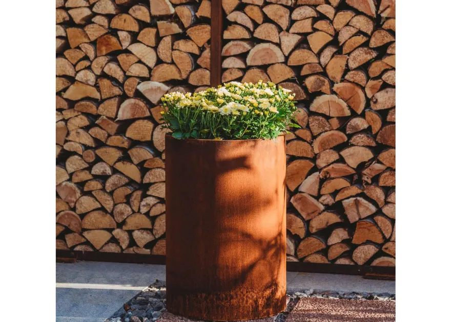 Kukkaruukku Corten terästä Meri-S
