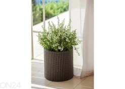 Kukkaruukku Keter Cylinder S, ruskea