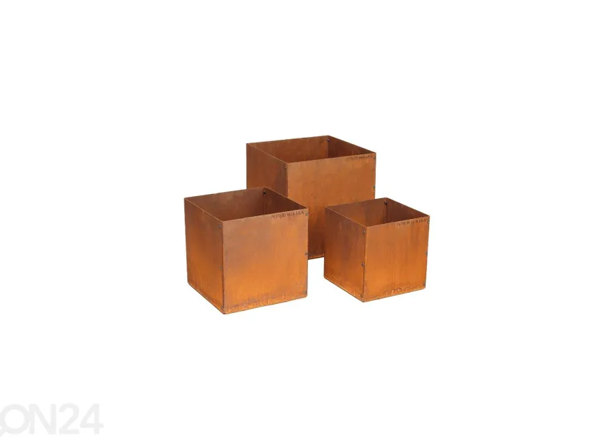 Kukkaruukut Cor-Ten teräksestä Fiora 3