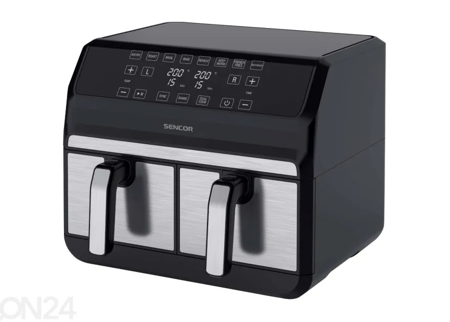 Kuumailmakeitin Sencor SFR9500SS, 2 x 4L